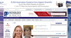 Desktop Screenshot of pathologyinpractice.com