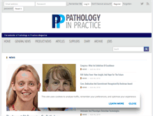 Tablet Screenshot of pathologyinpractice.com